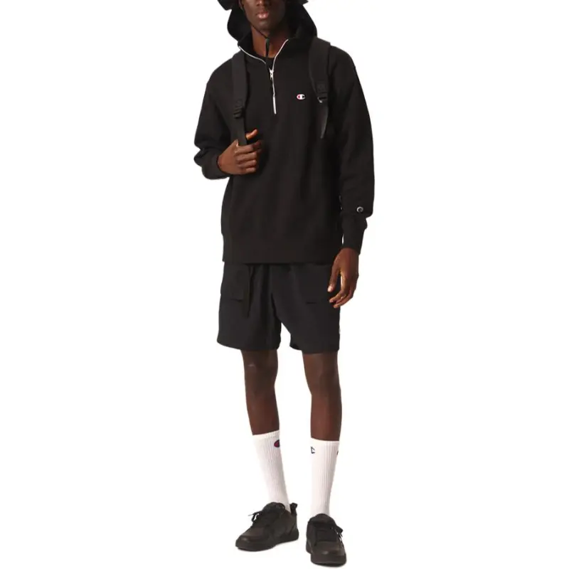 Champion SS24 Sweatshirt Unisex Black-2