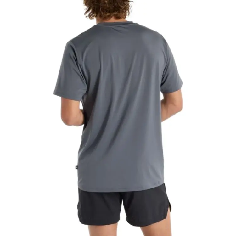 New Balance Linear SS25 T Shirt Men's Gray-1