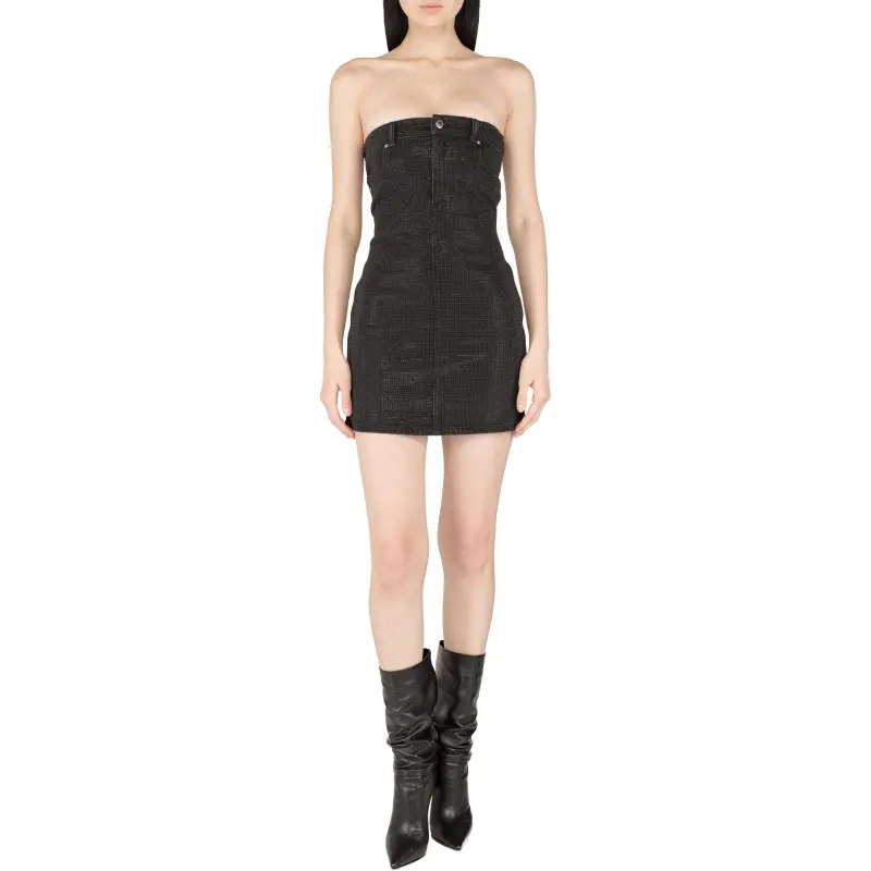 Alexander Wang Mini Glitter Dress-2