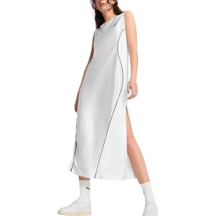 PUMA Vestido Largo Jer She Para Mujer-2