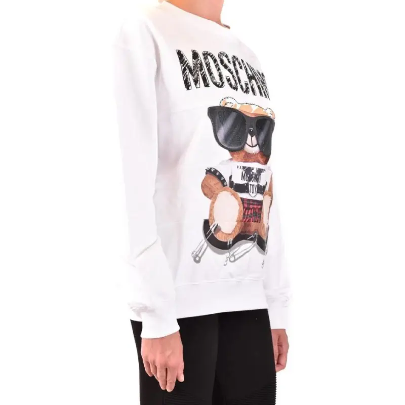 MOSCHINO Sweatshirts Women's White-3