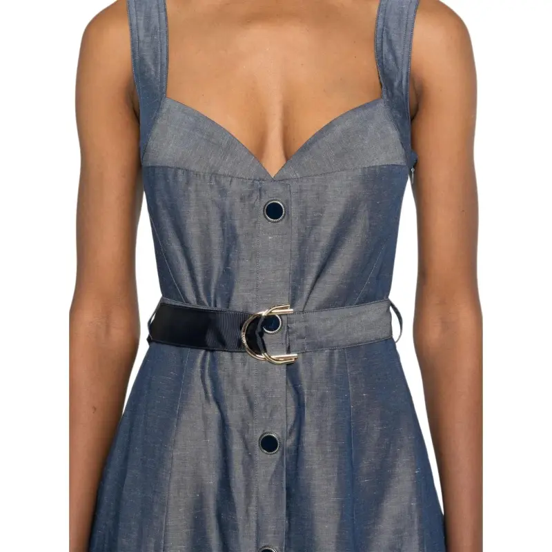 LIU·JO Belted Maxi Dress-4