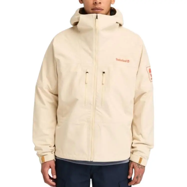 Timberland Waterproof And Windproof Windbreaker Jacket Men's Light Brown-2