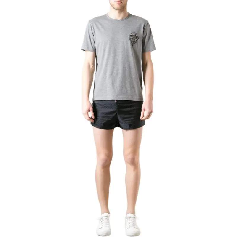 GUCCI Monogram Print Swim Shorts-1