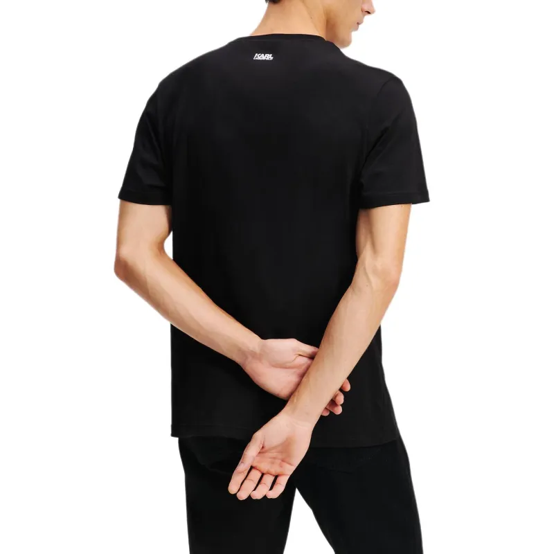 KARL LAGERFELD / Karl Lagerfeld Jeans Stack logo T shirt-2