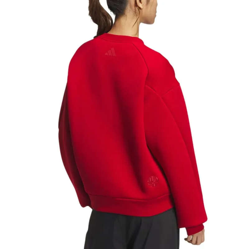 Adidas Sweatshirt Women's Energy Red-3