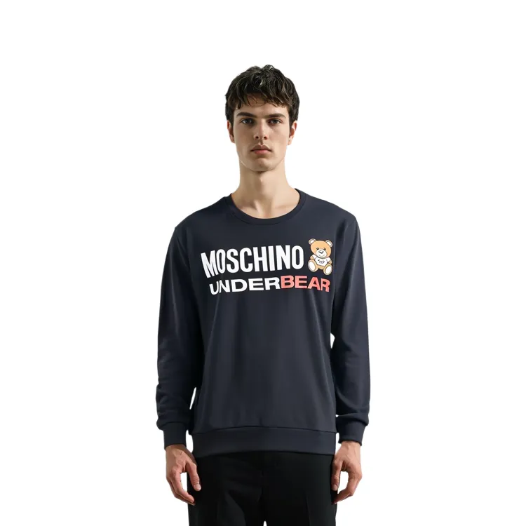 MOSCHINO Sweatshirt Unisex Black-4