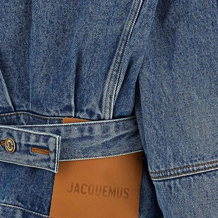 Jacquemus Logo Patch Button Up Jacket-2