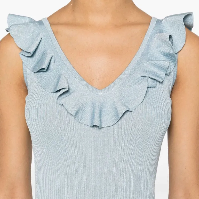 Zimmermann Waverly Lurex detail Ribbed Top-4
