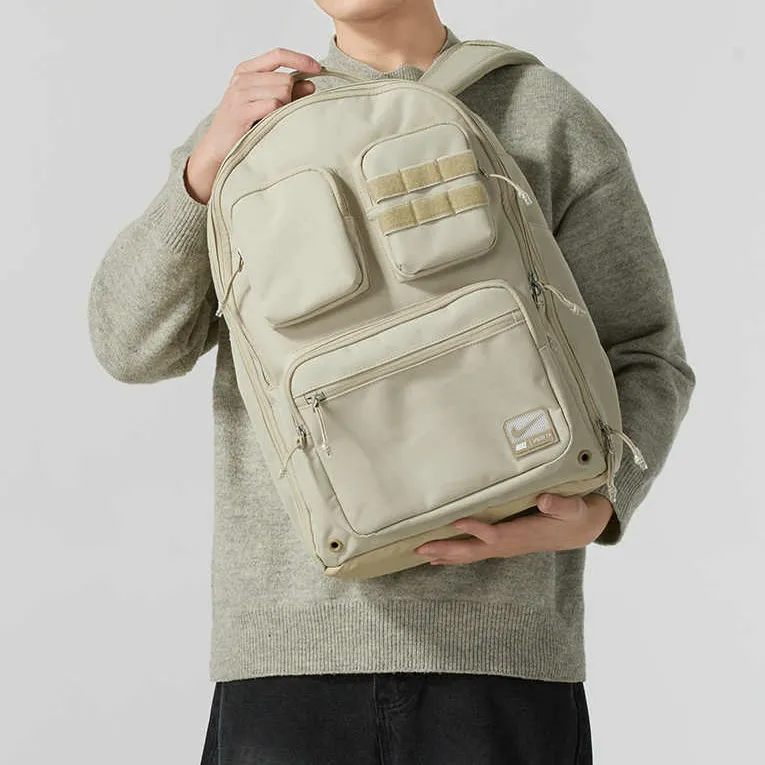 Nike Fabric Backpack Unisex Khaki-4
