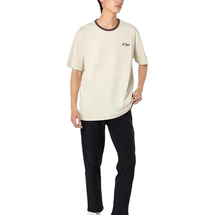 Pony T Shirts Unisex Tea Brown-3