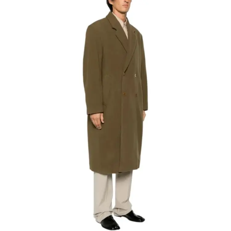 Lemaire Double-breasted Wool Coat-3