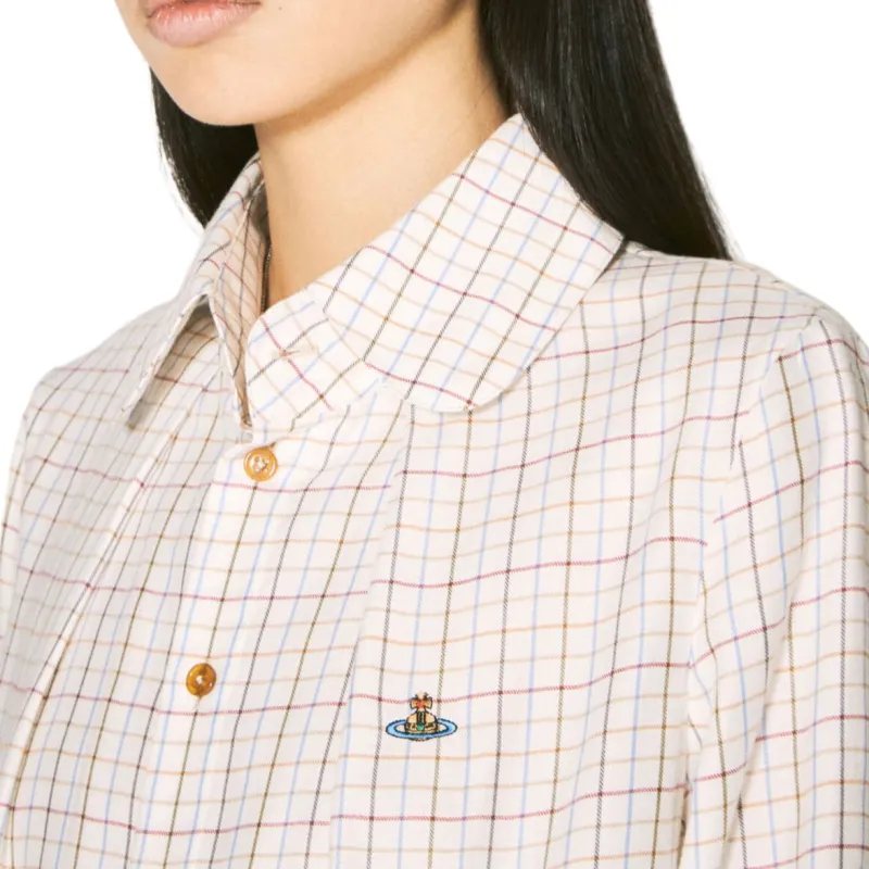 Vivienne Westwood Toulouse Checked Long-Sleeved Shirt-4
