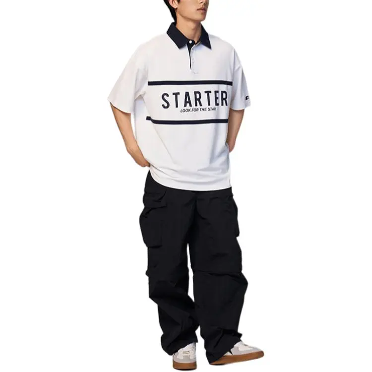 STARTER Polo Shirt Unisex Birch White-2