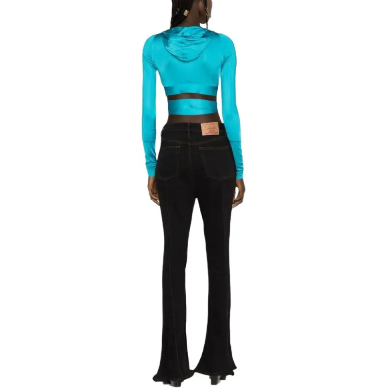 VERSACE Medusa Biggie Cut Out Cropped Top-2