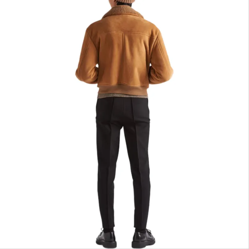 PRADA Jackets & Coats Men's Brown-5