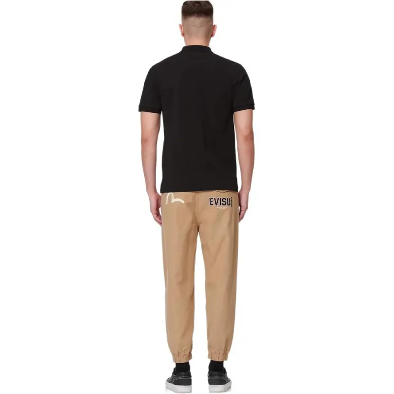EVISU Polo Shirts Men Black-5