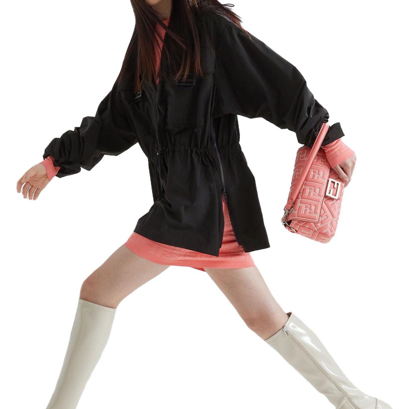 FENDI Monogram-pattern Mini Dress - Cheap Rcj Jordan Outlet FENDI Monogram-pattern Mini Dress - Cheap Rcj Jordan Outlet