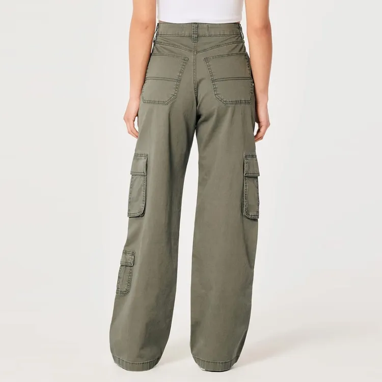 Hollister FW23 Cargo Pants Women's-11