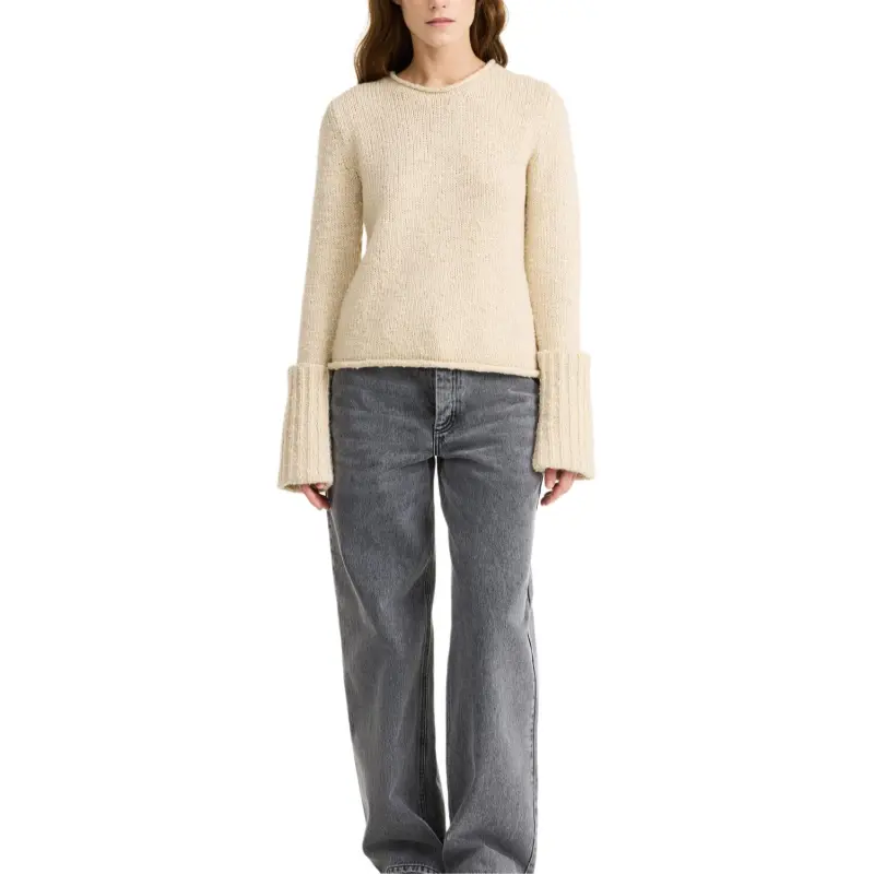 By Malene Birger Ribbed Cuff Knitwear-1