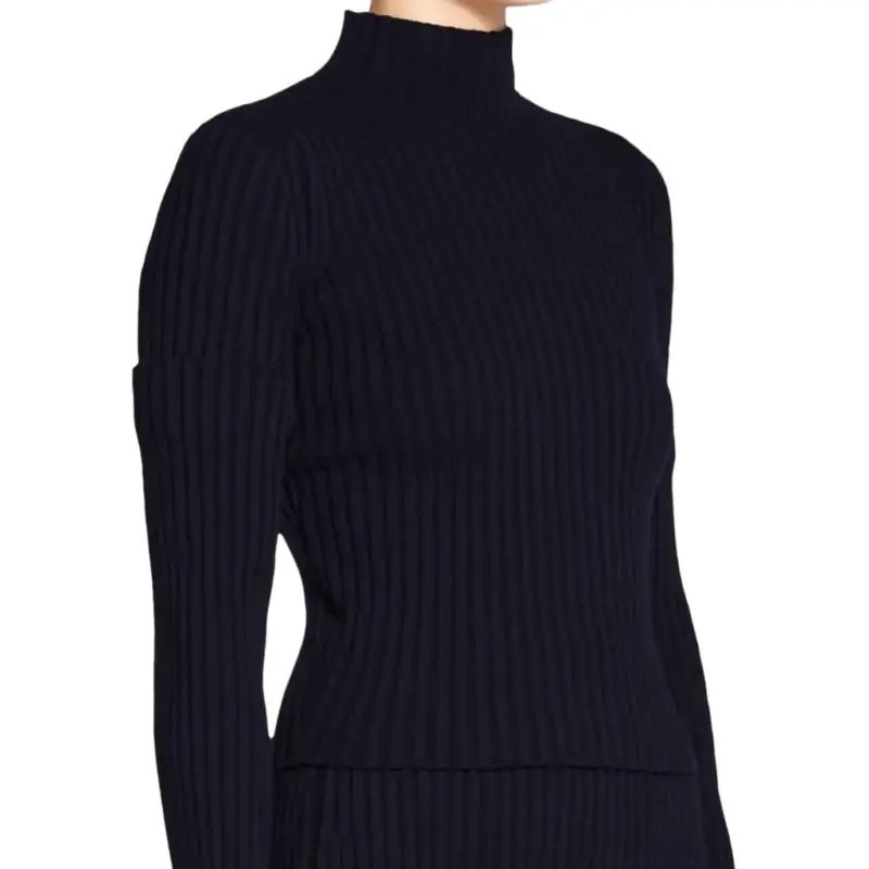 Balenciaga FW22 Sweater Women's Marine Blue-3