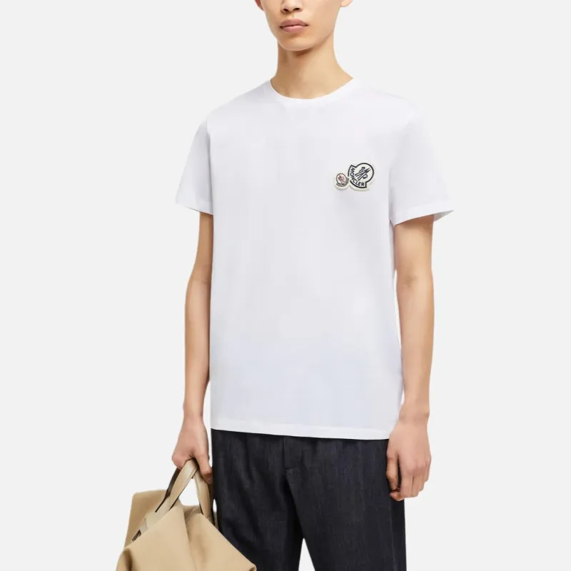 Moncler Double logo Patch T shirt-1
