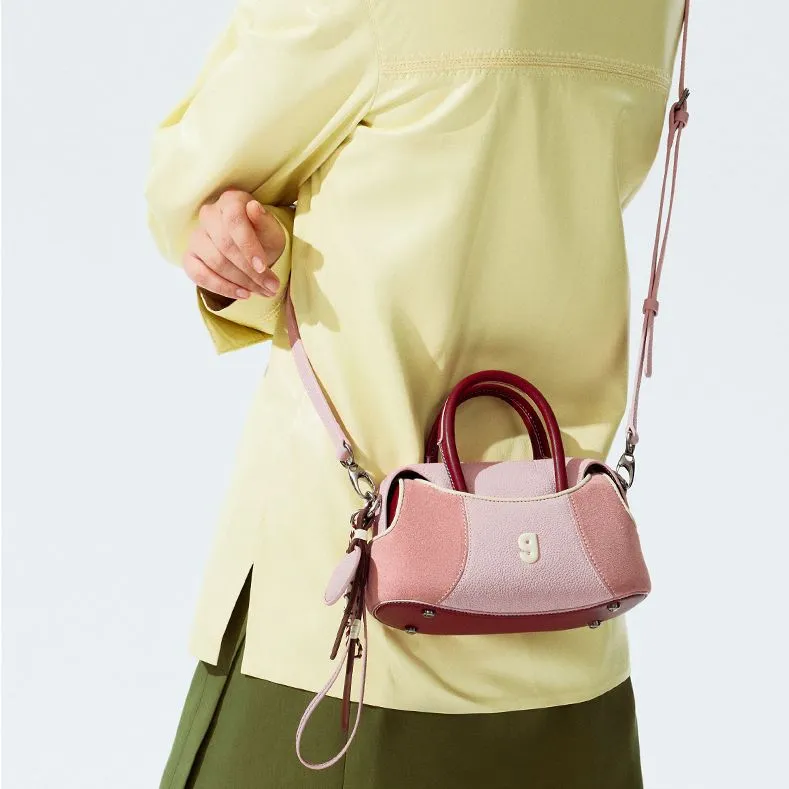 KUNOGIGI Cow Leather Handbag Regular Unisex Multicolor-17