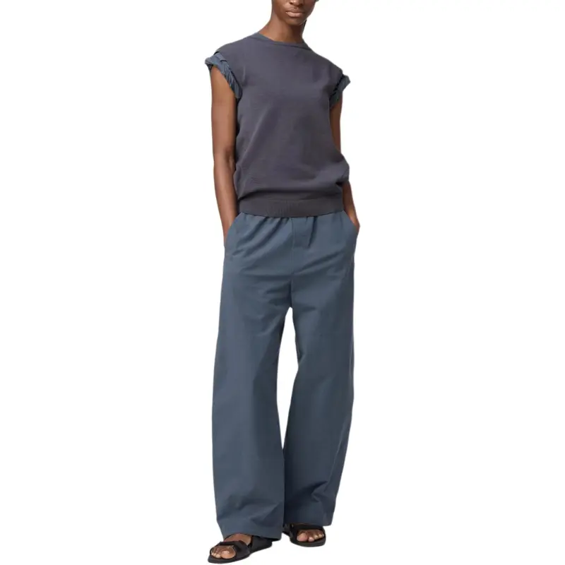 UNIQLO U Collection SS25 Casual Pants Women's Dark Gray-3