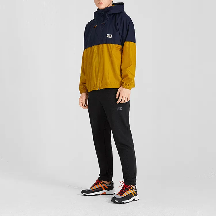 THE NORTH FACE UE Series Wind And Water Repellent Windbreaker Jacket Men's Yellow-1