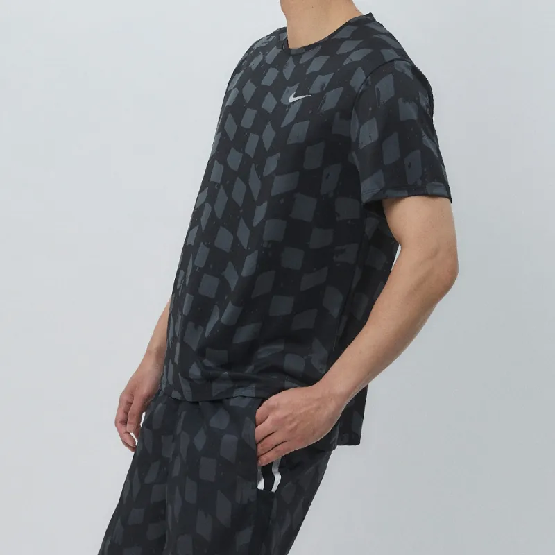 Nike T Shirts Men Black-4