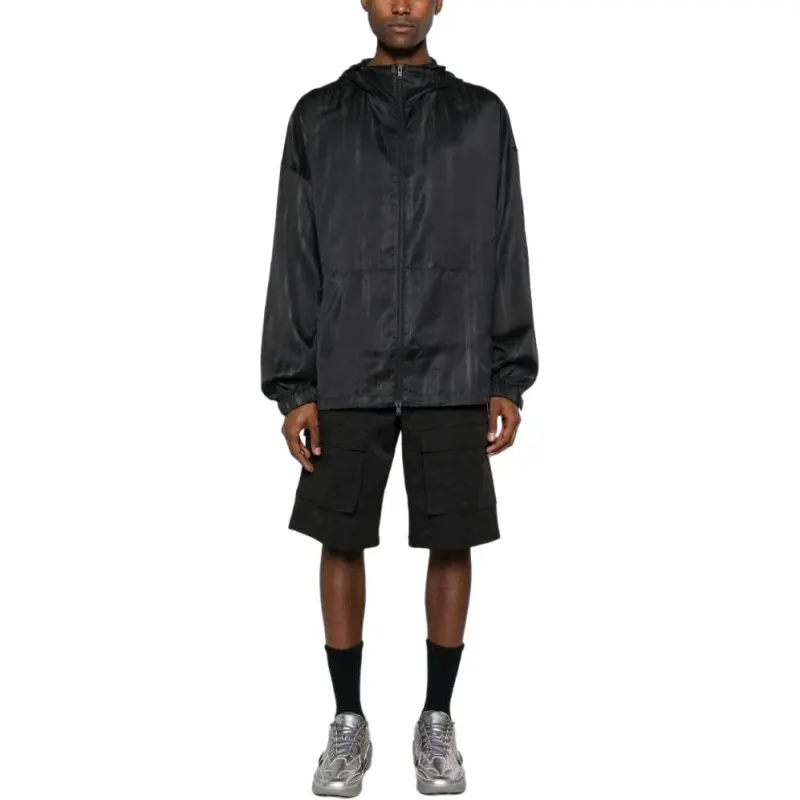 Y 3 3 Stripes Hooded Jacket-1