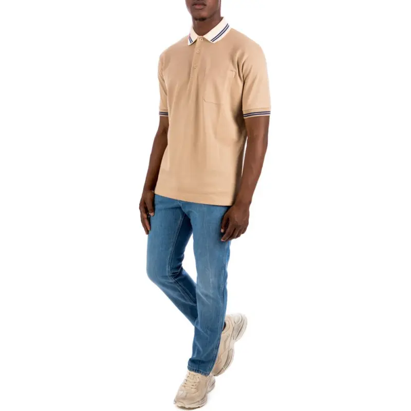 GUCCI Polo Shirts Men Khaki-5