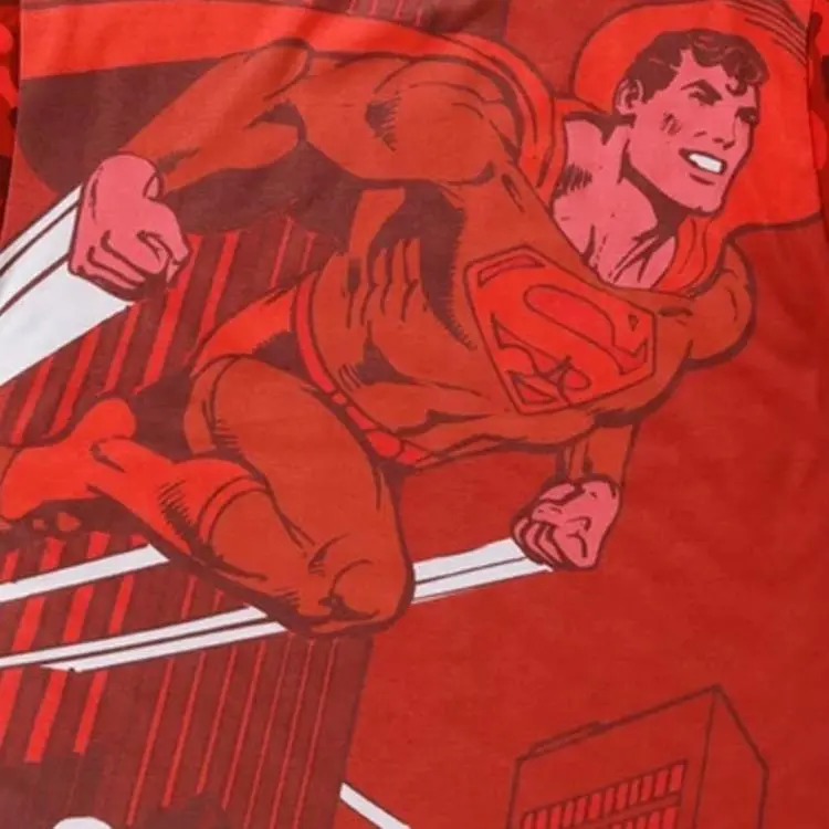 A BATHING APE X Dc Superman Color Camo Tee-3