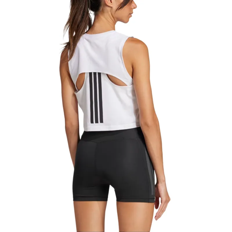 Adidas Free Shipping With AdiClub Power 3 Stripes Boxy Tank Top-2