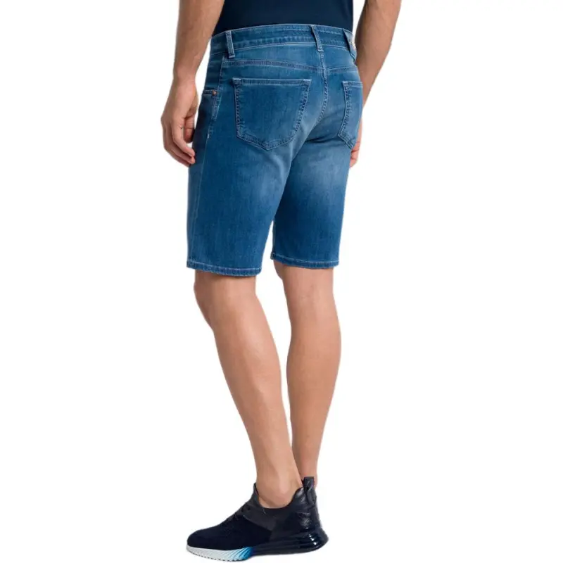 STEFANO RICCI Denim Shorts Men's Blue-1