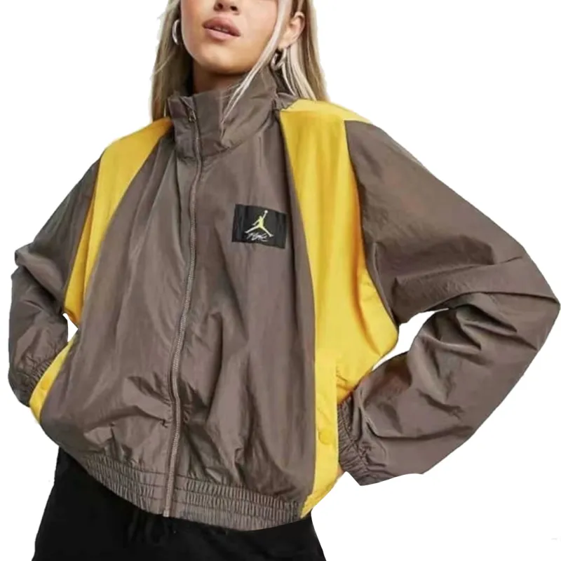 Jordan Jacket Women's Khaki/Yellow-1