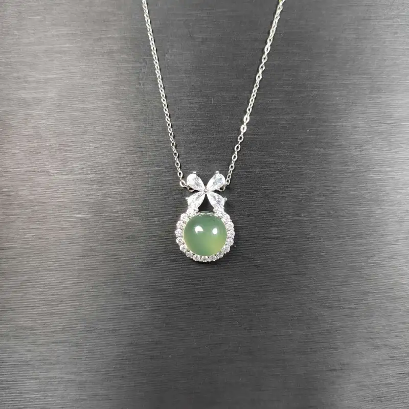 Gifts Chalcedony Necklaces Women's-1