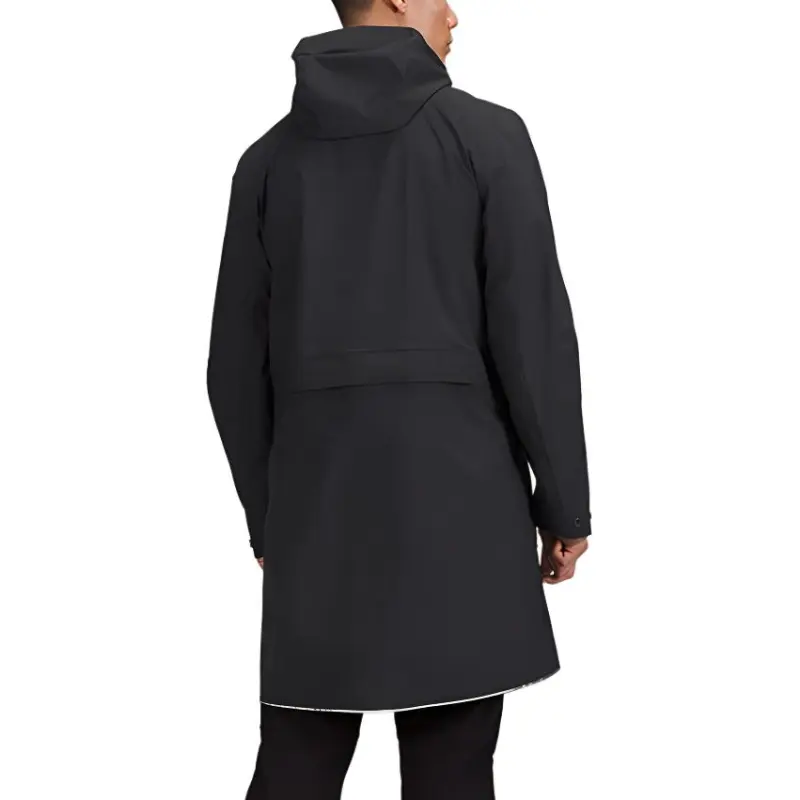 Lululemon Trench Coat Men's Black-1