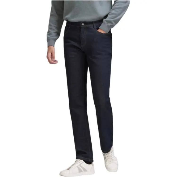 GOLDLION Jeans Men Navy Blue-2