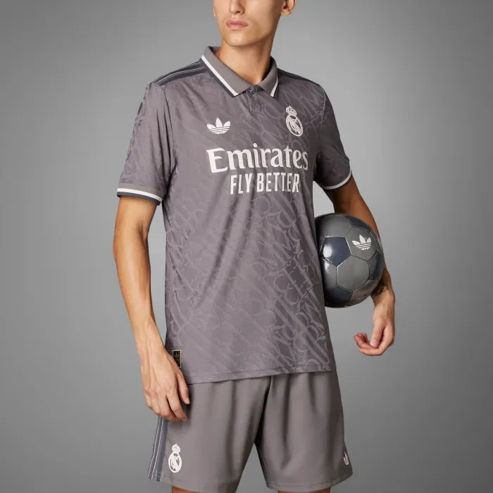 adidas originals Real Madrid 24/25 Third Authentic Jersey Slim Fit-2