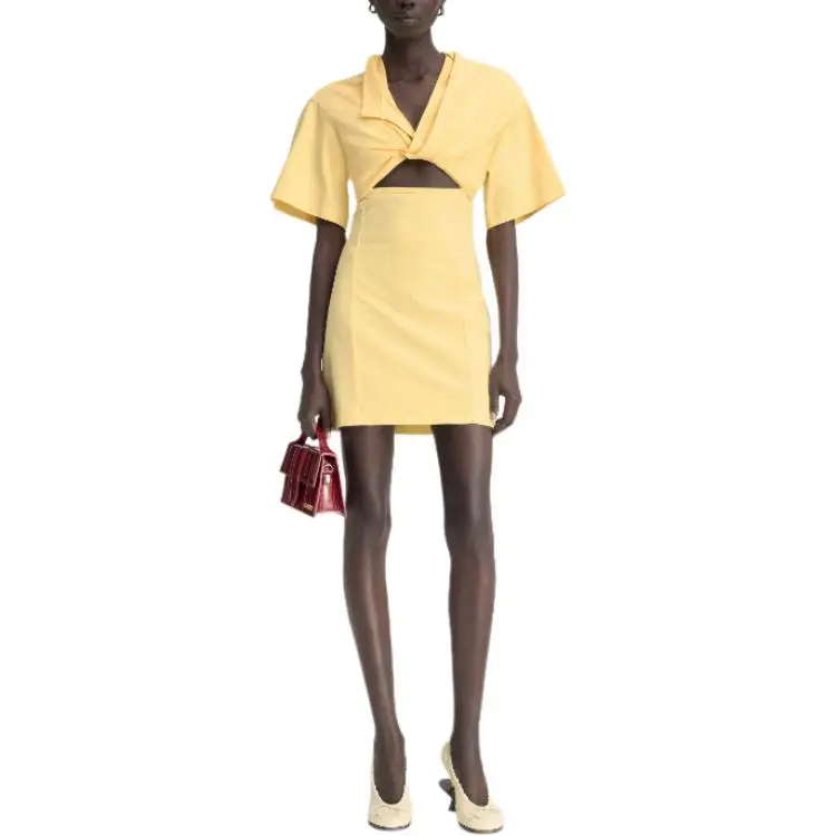 Jacquemus La Robe T Shirt Bahia Mini Dress-1