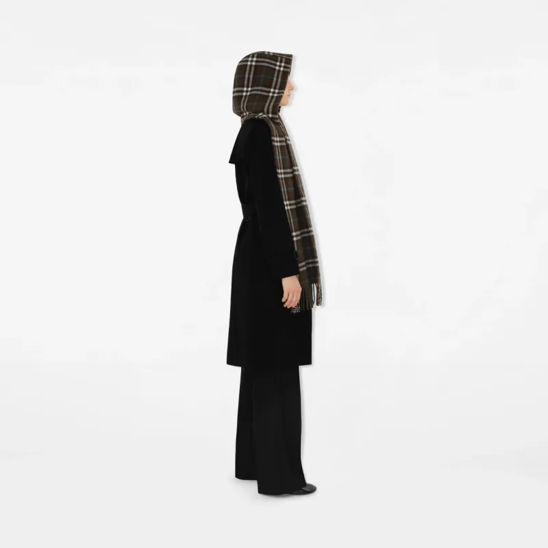 Burberry Hooded Cashmere Scarf-3