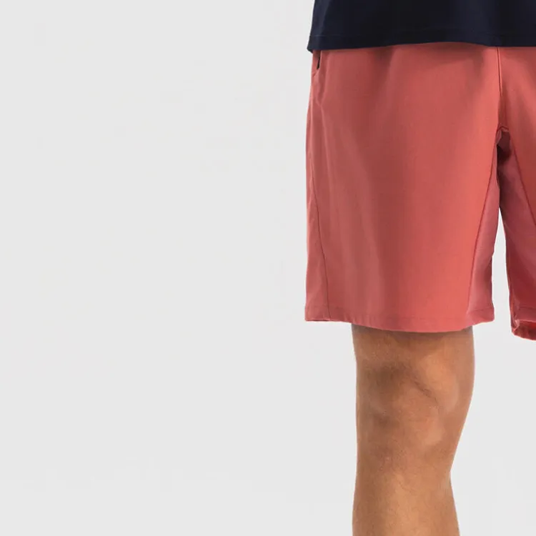 DECATHLON Sports Shorts Men's Red Pomegranate-3
