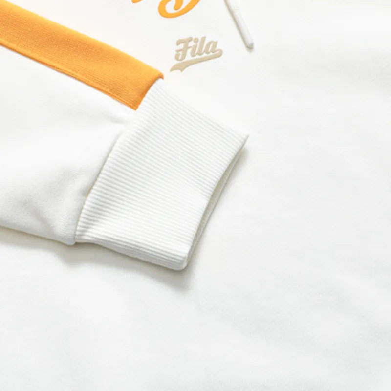 FILA FUSION Sweatshirts Women's White-3