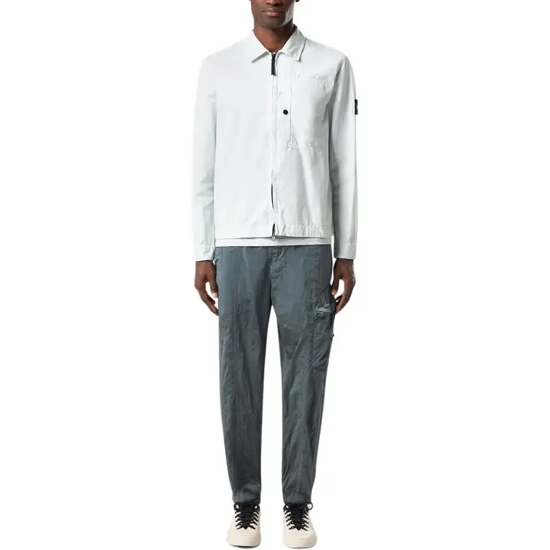 STONE ISLAND Shirt Men's Sky Blue-2
