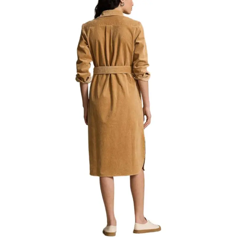 Polo Ralph Lauren Polo Pony motif Midi Dress-4