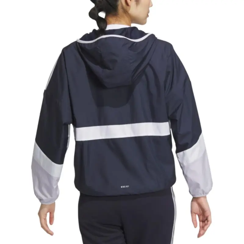 Adidas TEAM SS25 Trench Coat Women's Blue-1