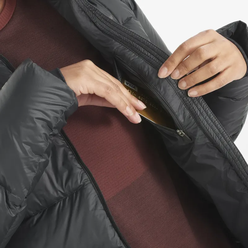 SALOMON OUTLINE DOWN Down Jacket Women's Black-1
