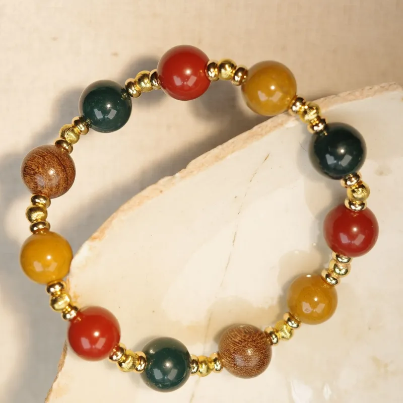 Empress 47 Concept Natural Agate Bracelets Unisex-2
