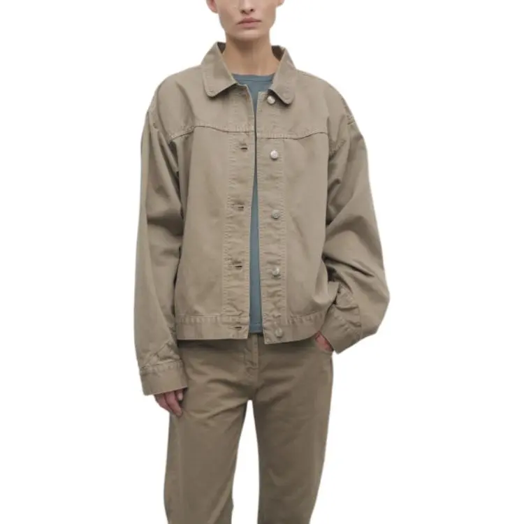 THE ROW Marena Jacket 'Taupe'-2